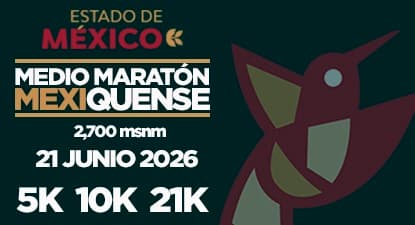 Medio Maratón Mexiquense 2026 - Cambio de fecha
