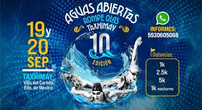 Aguas Abiertas Rompe Olas Taxhimay 2026