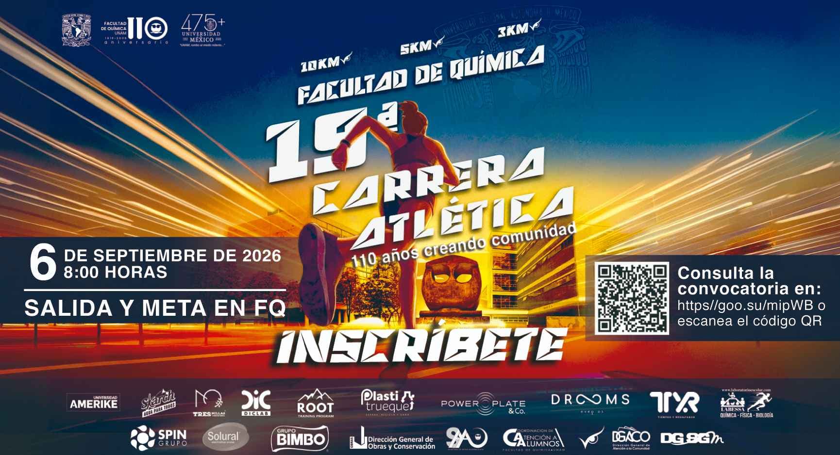 19a Carrera Atlética Facultad de Química 2026