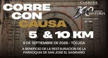 Carrera con Causa 300 años de Historia 2026